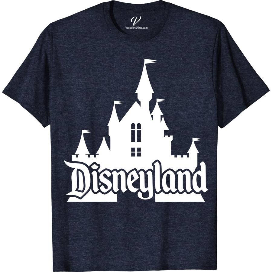 Disneyland Castle Shirt Disney Vacation Shirts Embrace the magic with our Disneyland Castle Shirt, featuring an enchanting castle silhouette. Perfect for Disney enthusiasts, this tee captures the essence of the Magic Kingdom and Disney Princess castles. Ideal for family vacations or as a cherished Disneyland souvenir, our apparel promises comfort and style for every Disney adventure.