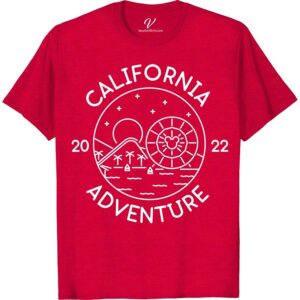 California Adventure Shirt Disney Vacation Shirts Embark on your Anaheim adventure with our exclusive California Adventure Shirt! Crafted for Disneyland Resort enthusiasts, this Disney California Tee captures the spirit of adventure parks. Featuring iconic Mickey designs, it's the perfect addition to your Disney vacation shirts collection. Wear the magic of California theme park clothing!