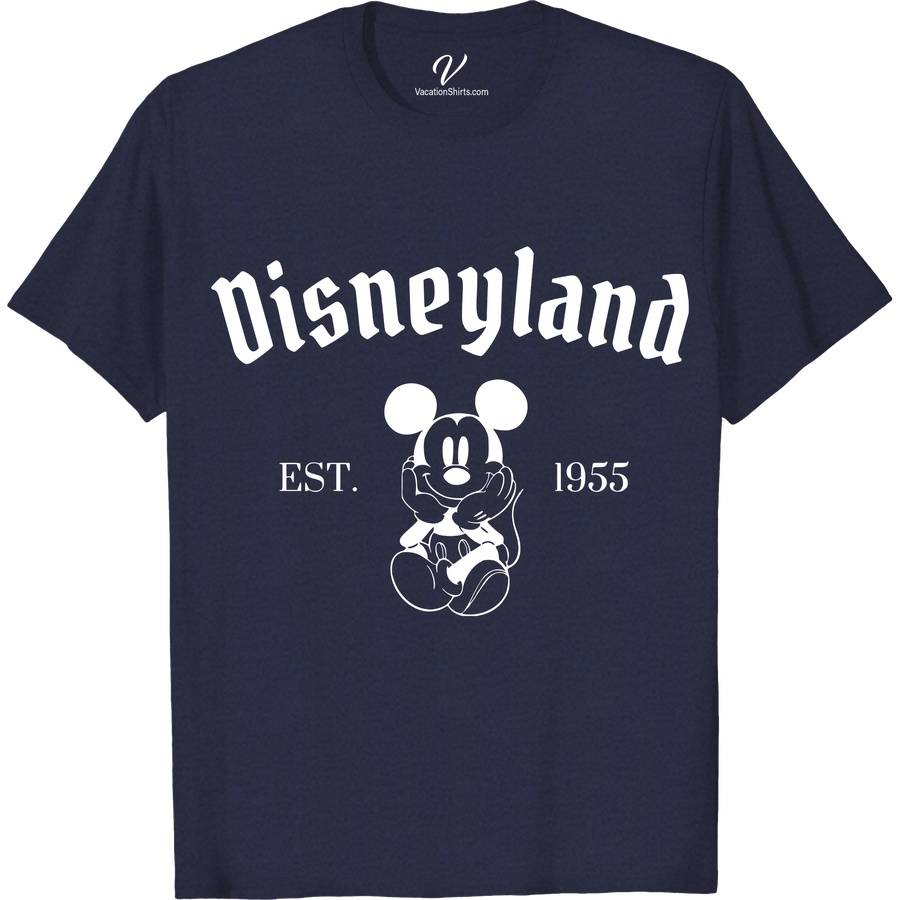 Mickey Disneyand Shirt Disney Vacation Shirts Embrace the magic with our Mickey Disneyland Shirt from VacationShirts.com! Perfect for Disney family shirts, these custom Disney shirts add sparkle to your Disney vacation tees. Featuring matching Disney outfits, our Disneyland trip apparel offers personalized Mickey T-shirts. Gear up in Disney park gear and Mickey Mouse apparel for unforgettable memories!