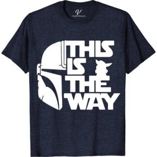 This is the Way Shirt Disney Vacation Shirts Embrace the Mandalorian creed with our "This is the Way Shirt" from VacationShirts.com. Perfect for Star Wars fans, this tee features iconic Mandalorian armor and Baby Yoda, blending sci-fi charm with galactic empire flair. A must-have for bounty hunter enthusiasts and anyone devoted to the Mandalorian merchandise and fan gear universe.