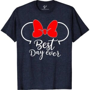 Minnie Best Day Ever Shirt Disney Vacation Shirts Experience the magic with our Minnie Best Day Ever Shirt from VacationShirts.com! Perfect for Disney vacations, this adorable Minnie Mouse outfit features stylish Minnie Mouse fashion, making it a must-have for Disney family shirts. Ideal for matching Disney outfits, it's the ultimate Disney theme park clothing for a memorable day!