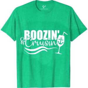 Boozin and Cruisin Cruise Vacation T-Shirt Cruise Vacation Shirts Set sail in style with our Boozin and Cruisin Cruise Vacation T-Shirt! Perfect for any cruise enthusiast, this vibrant tee combines comfort and flair, making it your go-to cruise apparel. Whether it's a beach vacation, summer holiday, or just travel fun, this t-shirt embodies the spirit of adventure.