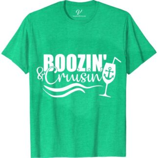 Boozin and Cruisin Cruise Vacation T-Shirt Cruise Vacation Shirts Set sail in style with our Boozin and Cruisin Cruise Vacation T-Shirt! Perfect for any cruise enthusiast, this vibrant tee combines comfort and flair, making it your go-to cruise apparel. Whether it's a beach vacation, summer holiday, or just travel fun, this t-shirt embodies the spirit of adventure.