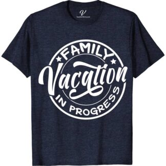 Family Fun: 'Vacation In Progress' Tee Cruise Vacation Shirts Discover the ultimate 'Vacation In Progress' Tee from VacationShirts.com, your go-to for memorable family vacation shirts. Perfect for any getaway, these matching family tees blend fun and unity. Customize for a personal touch, making every family trip unforgettable. Embrace adventure with our unique, comfortable, and stylish family holiday shirts.