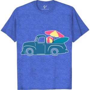 Truck Beach Shirt Beach Vacation Shirts Dive into summer with our Truck Beach Shirt from VacationShirts.com! Featuring a unique blend of vintage charm and tropical vibes, this Surf Truck T-shirt captures the essence of coastal adventures. Perfect for off-road enthusiasts and beach lovers alike, our Pickup Truck Beach Tee is your go-to for standout beachwear.