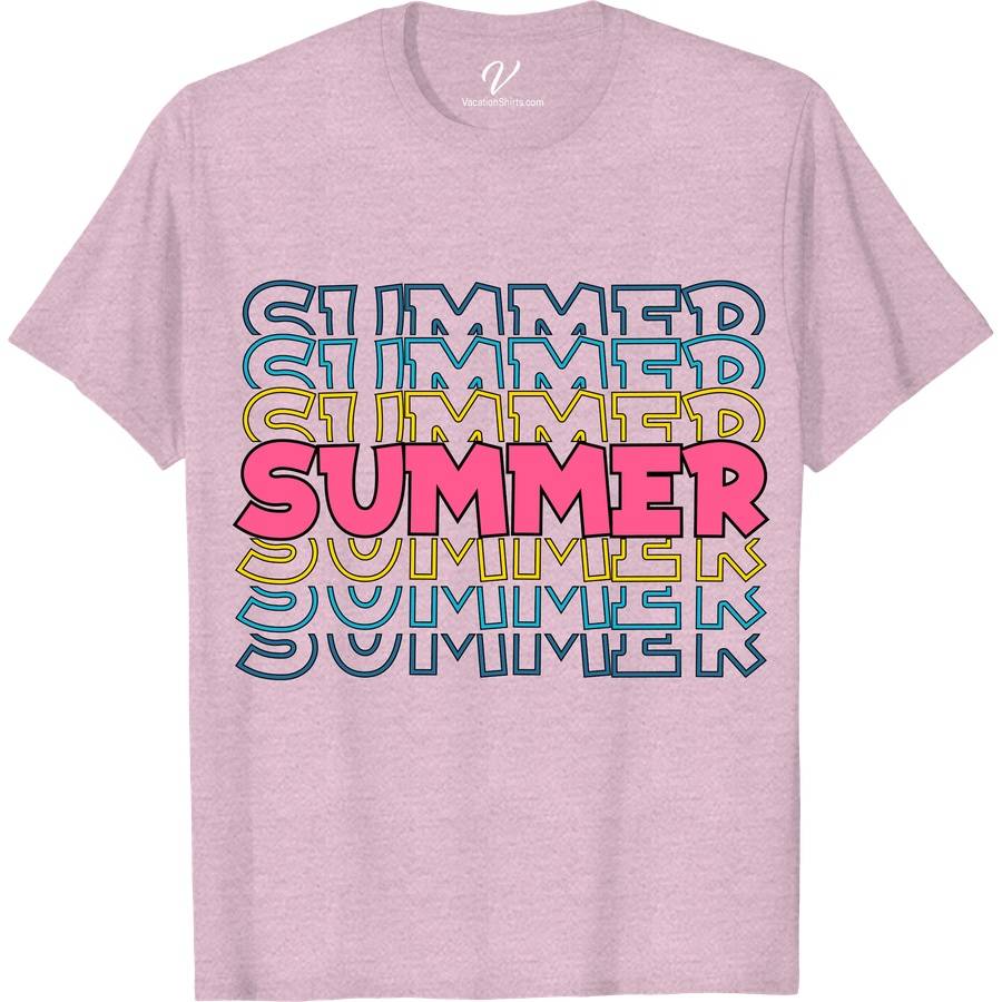 Summer Vacation Shirt Beach Vacation Shirts Discover your perfect summer companion with VacationShirts.com's Summer Vacation Shirt! Designed for everyone, these lightweight, breathable shirts feature stunning summer prints, making them ideal for beach outings, tropical getaways, or any holiday adventure. Embrace the essence of summer with our versatile, stylish vacation t-shirts and casual summer tops.