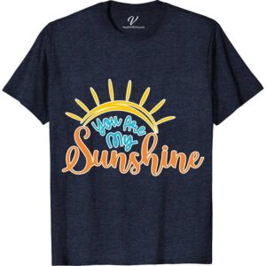 You Are Mt Sunshine Shirt Beach Vacation Shirts Brighten your wardrobe with the "You Are My Sunshine" Shirt from VacationShirts.com. This vibrant, bright yellow tee features an uplifting sunshine graphic and inspirational quote, embodying happy vibes. Perfect for those who love sunshine apparel and feel-good t-shirts, it's a must-have for spreading positivity and sunshine wherever you go.