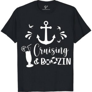 Booze Cruise Vacation Tee - Fun & Stylish! Cruise Vacation Shirts Set sail in style with our Booze Cruise Vacation Tee from VacationShirts.com! Perfect for any sea adventure, this fun and stylish tee combines humor and fashion. Featuring vibrant, nautical themes, it's the ultimate choice for beach parties, tropical vacations, and cruise ship festivities. Make a splash in this essential party boat apparel!