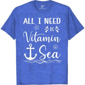 Vitamin Sea: Exclusive Cruise Tee from VacationShirts Cruise Vacation Shirts Dive into style with VacationShirts.com's Vitamin Sea: Exclusive Cruise Tee! Perfect for any sea voyage, this nautical-themed t-shirt blends maritime fashion with tropical cruise flair. Crafted for ocean lovers, it's the ultimate apparel for your sailing trips, beach vacations, and every adventure in between. Anchor your look with this exclusive, ocean-inspired gem!