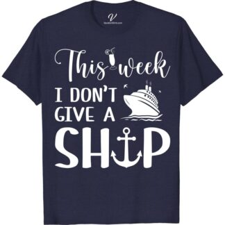 I Don't Give a Ship Cruise Vacation T-Shirt Cruise Shirt Best Sellers Set sail in style with the "I Don't Give a Ship" Cruise Vacation T-Shirt from VacationShirts.com! Perfect for both men and women, this humorous travel shirt blends nautical charm with maritime humor. Ideal for beach vacations or onboard fun, it's the ultimate in cruise wear, making every moment memorable.