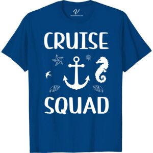 VacationShirts.com Cruise Squad Vacation Tee Cruise Squad Vacation Shirts Set sail in style with VacationShirts.com's Cruise Squad Vacation Tee! Perfect for the whole family, these matching cruise tees unite your group with vibrant, custom designs. Personalize your tropical vacation shirts for an unforgettable cruise party. Embrace the spirit of adventure in our comfortable, unique cruise ship t-shirt designs.