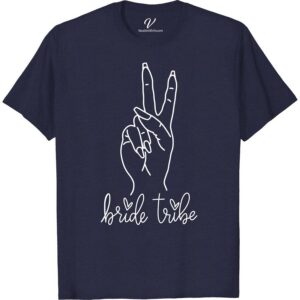 Bride Tribe Wedding Shirt Wedding Vacation Shirts Elevate your bachelorette party with our Bride Tribe Wedding Shirts from VacationShirts.com! Featuring customizable designs for the entire bridal squad, these tees are perfect for hen parties, bridesmaid proposals, and matching wedding group photos. Personalize your Bride and Bridesmaid Shirts for a memorable, unified look. Celebrate in style!
