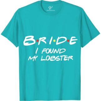 Friends I Found My Lobster Bride Shirt Wedding Vacation Shirts Celebrate love with our "Friends I Found My Lobster Bride Shirt" from VacationShirts.com. Perfect for Friends series fans, this tee embodies Phoebe's iconic lobster love tale. Ideal for bridal parties, bachelorettes, or Friends-themed weddings, it's a must-have for the bride who adores matching lobster couple shirts. Embrace your lobster love today!