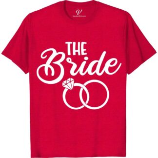 The Bride Wedding Shirt Wedding Vacation Shirts Celebrate your journey to "I do" with The Bride Wedding Shirt from VacationShirts.com. Customizable and chic, this Bride To Be Shirt is perfect for any pre-wedding event, from bachelorette parties to bridal showers. Embrace your future Mrs status with this personalized wedding shirt, an ideal bridal party gift or bridal shower gift.