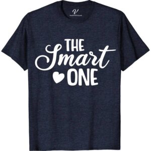 The Smart One Wedding Shirt Wedding Vacation Shirts Discover "The Smart One" Wedding Shirt from VacationShirts.com, your ultimate choice for a modern groom's outfit. This bespoke, high-quality shirt blends luxury and elegance, offering a stylish, smart casual wedding attire. Custom-designed for the discerning groom, it's the epitome of designer sophistication in men's elegant wedding shirts. Elevate your day with unmatched style.