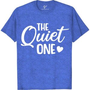 The Quiet One Wedding Shirt Wedding Vacation Shirts Discover The Quiet One Wedding Shirt, your perfect choice for minimalist wedding attire. Crafted for the elegant groom, this classic wedding shirt embodies a sophisticated wedding style with its simple, understated design. Ideal for serene wedding fashion, it's the epitome of discreet, low-key wedding clothing. Elevate your day with elegance.