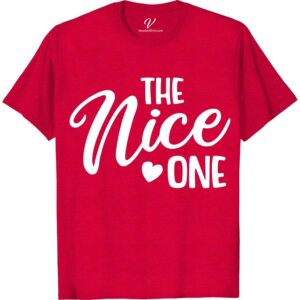 The Nice One Wedding Shirt Wedding Vacation Shirts Elevate your wedding day with The Nice One Wedding Shirt from VacationShirts.com. This bespoke, luxury wedding shirt is tailored for the groom and bridal party, offering elegant groom attire and matching wedding shirts. Customize for a unique touch, ensuring personalized wedding apparel that stands out. Perfect for unforgettable, stylish celebrations.