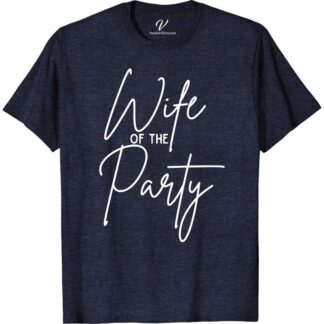 Wife of the Party Wedding Shirt Wedding Vacation Shirts Elevate your bachelorette bash with our "Wife of the Party" Wedding Shirt from VacationShirts.com! Perfect for the bride squad, this tee blends style and fun for any pre-wedding celebration. Customizable for each bridesmaid, it's a must-have for bridal parties, hen nights, and matching bachelorette moments. Join the bride tribe in style!
