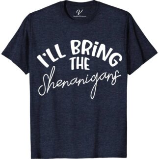 I'll Bring the Shenanigans Wedding Shirt Wedding Vacation Shirts Unleash the fun at your wedding with the 'I'll Bring the Shenanigans' Wedding Shirt from VacationShirts.com! Perfect for bachelorette parties, bachelor gatherings, and humorous wedding attire, this custom wedding group shirt promises laughter and memorable moments. Elevate your wedding party with these matching, funny bridal and groomsmen shenanigans tees!