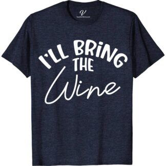 I'll Bring the Wine Wedding Shirt Wedding Vacation Shirts Toast to love with our 'I'll Bring the Wine' Wedding Shirt! Perfect for wine-themed weddings, bachelorette parties, or bridal squads, this custom wine wedding tee adds a fun twist. Whether it's a wedding wine tasting or a wine lover's celebration, our bride squad wine shirts promise laughter and memorable moments. Cheers!