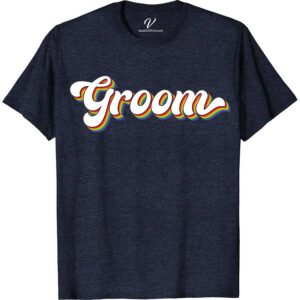 LGBTQ Groom Wedding Shirt Wedding Vacation Shirts Celebrate love in style with our LGBTQ Groom Wedding Shirt from VacationShirts.com. Perfect for any LGBTQ+ wedding, this shirt blends fashion and pride, featuring a rainbow design that stands out. Ideal for gay, lesbian, queer, and non-binary grooms, it's the epitome of inclusive wedding attire. Make your day unforgettable with this unique, vibrant piece.