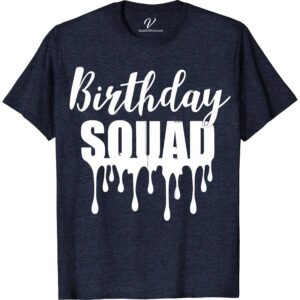 Bloody Birthday Squad Shirt Birthday Cruise Shirts Unleash the thrill of your birthday with our Bloody Birthday Squad Shirt! Perfect for horror enthusiasts, this tee blends dark humor and blood splatter designs, making it the ultimate gothic birthday outfit. Ideal for horror theme parties or spooky birthday celebrations, join the creepy birthday squad in style!