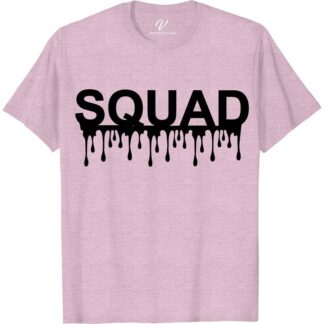 Bloody Squad Shirt Birthday Vacation Shirts Unleash your inner rebel with the Bloody Squad Shirt from VacationShirts.com. This graphic tee epitomizes edgy apparel, blending punk style with gothic clothing elements. Perfect for those who embrace alternative fashion, its dark fashion aesthetic and streetwear vibe make it a must-have for any urban clothing enthusiast seeking rebellious attire.