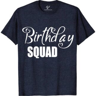 Birthday Squad Shirt Birthday Vacation Shirts Celebrate in style with our Birthday Squad Shirts from VacationShirts.com! Perfect for any party crew, these custom tees offer unique, funny designs and personalized touches. Ideal for matching birthday group outfits, our shirts enhance your celebration, making every moment memorable. Get your Birthday Squad outfitted today and make your day unforgettable!