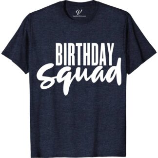 Birthday Squad Shirt Birthday Vacation Shirts Celebrate in style with our Birthday Squad Shirts from VacationShirts.com! Perfect for any party, these custom, matching tees are designed to make your group stand out. Personalize your celebration with funny, unique designs, ensuring your birthday squad goals are met with flair. Elevate your birthday apparel game today!