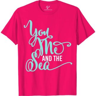 You Me and the Sea Shirt Couples Cruise Shirts Dive into style with the "You Me and the Sea Shirt" from VacationShirts.com. This ocean-inspired t-shirt, featuring a captivating sailor motif, embodies the essence of maritime fashion. Perfect for beachwear or coastal style enthusiasts, it's a must-have for those who adore sea life apparel and aquatic-themed outfits.