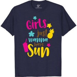 Girls Just Want to Have Sun Cruise Shirt Beach Vacation Shirts Embrace the sunshine with our "Girls Just Want to Have Sun" Cruise Shirt! Perfect for women who love the sea, this sun-themed tee combines comfort with style. Ideal for beach cruises, tropical getaways, or any sun-loving adventure. Make your summer cruise unforgettable with this fun, nautical-inspired top.