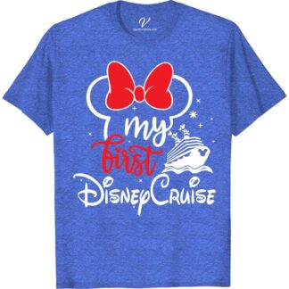 Magical 'My First Disney Cruise' Vacation Tee Disney Cruise Shirts Embark on a magical journey with our 'My First Disney Cruise' Vacation Tee from VacationShirts.com! Perfect for the whole family, this custom, personalized gear features enchanting Disney Cruise Line designs. Ideal for first-timers, match in style with our unique, high-quality apparel. Capture unforgettable memories in these charming, customized Disney sailing family tees.