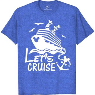 Family Bonding 'Let's Cruise' Vacation Tee Disney Cruise Shirts Embark on your family adventure in style with our 'Let's Cruise' Vacation Tee from VacationShirts.com. Perfect for group cruises, these matching family vacation tees are customizable, ensuring a unique bonding experience. Crafted for comfort and designed to celebrate your family's sailing spirit, they're the ultimate coordinated travel wear.