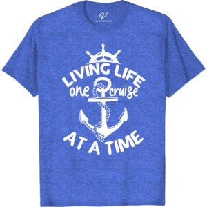 Cruise-Loving 'Living Life' Vacation Tee Classic Cruise Vacation Shirts Set sail in style with our 'Living Life' Vacation Tee from VacationShirts.com. Perfect for cruise enthusiasts, this nautical-themed apparel blends comfort with cruise wear chic. Ideal for families, it's your go-to for tropical vacations, beach holidays, and ocean voyages. Embrace cruise life fashion and make every sailing trip unforgettable.