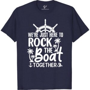 Rock The Boat - Unisex Vacation Tee by VacationShirts Cruise Shirt Best Sellers Dive into adventure with the Rock The Boat - Unisex Vacation Tee by VacationShirts.com! Perfect for beach-goers and cruise enthusiasts, this nautical-themed shirt blends style and comfort. Ideal for any summer escapade, it's your go-to for casual travel wear. Embrace the spirit of holidays with this unique, graphic adventure shirt!