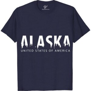 Alaska Trees Nature USA Tee Alaska Vacation Shirts Discover the wild spirit of Alaska with our Alaska Trees Nature USA Tee. Crafted from eco-friendly materials, this American-made tee features a stunning Alaska trees graphic, embodying the essence of Alaska wildlife and scenic beauty. Perfect for outdoor adventures, it's a must-have for lovers of nature-inspired, wilderness apparel.