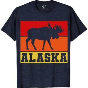 Alaska Moose Colorful Tee Alaska Vacation Shirts Discover the vibrant allure of Alaska with our Moose Colorful Tee! Featuring a stunning moose graphic, this tee captures the essence of Alaska wildlife and nature-inspired design. Perfect as an Alaska souvenir, its colorful animal art makes it a standout piece in any Alaska themed apparel collection. Embrace the wild in style!