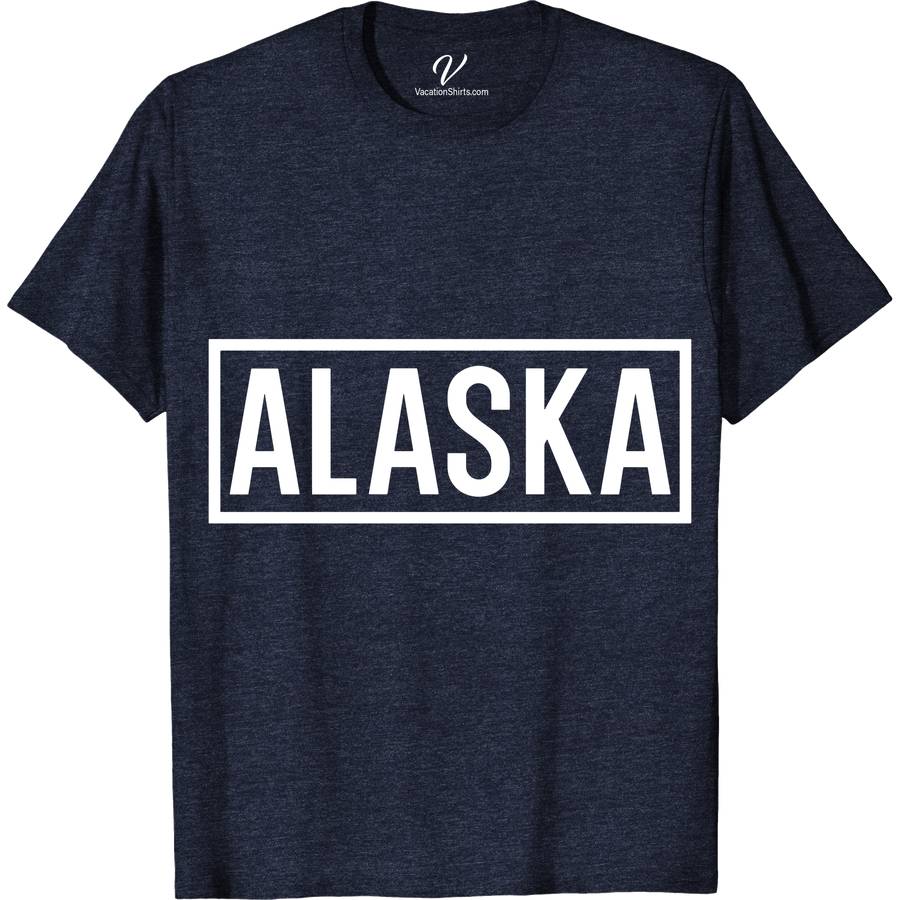 Alaska Clean Font Tee Alaska Vacation Shirts Discover the essence of Alaska with our Clean Font Tee from VacationShirts.com. Crafted from organic cotton, this eco-friendly Alaska shirt combines minimalist design and bold typography, perfect for adventurers. A sustainable choice for souvenirs, our Alaska graphic tee is your go-to for travel, embodying Alaska's spirit in every thread.