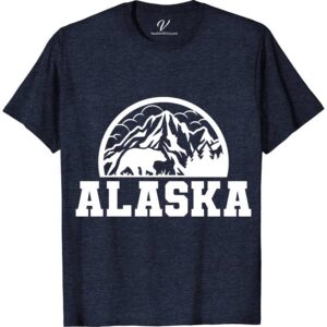Alaska Bear Mountains Tee Alaska Vacation Shirts Discover the wild with our Alaska Bear Mountains Tee from VacationShirts.com. Perfect for outdoor enthusiasts, this nature-inspired t-shirt features a stunning bear and mountain design, blending Alaska wildlife and wilderness graphics. Crafted for adventure, conservation, and style, it's the ultimate bear print gear for your next hike or Alaskan journey.
