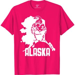 Alaska Bald Eagle Falcon Tee Alaska Vacation Shirts Discover the majestic allure of Alaska with our Bald Eagle Falcon Tee. Perfect for eagle lovers and outdoor adventurers, this wildlife T-shirt features a stunning eagle graphic, embodying the spirit of Alaska's wildlife. Crafted for nature-inspired clothing enthusiasts, it's a must-have addition to your bird of prey shirts collection.