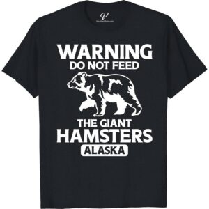 Bear Alaska Do Not Feed Tee Alaska Vacation Shirts Discover the essence of the wild with our Bear Alaska Do Not Feed Tee. Perfect for nature lovers and outdoor adventurers, this striking t-shirt combines wildlife conservation awareness with stylish bear-themed apparel. A must-have Alaska souvenir, it promotes bear safety and wildlife awareness, making it an essential piece for your outdoor adventure wardrobe.