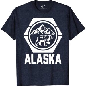 Alaska Bear Nature Scene Tee Alaska Vacation Shirts Discover the wild with our Alaska Bear Nature Scene Tee from VacationShirts.com. Perfect for nature lovers, this eco-friendly outdoor wear features a stunning Alaskan bear amidst a breathtaking wilderness graphic. Embrace your outdoor adventure spirit with this unique, nature-inspired t-shirt, an ideal gift for wildlife enthusiasts. Dive into the beauty of Alaska wildlife today!