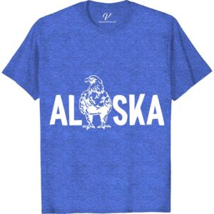 Alaska Bald Eagle Font Tee Alaska Vacation Shirts Discover the wild spirit of Alaska with our Bald Eagle Font Tee! Featuring a stunning eagle print, this T-shirt from VacationShirts.com embodies the essence of Alaskan wildlife. Perfect for outdoor adventures, bird watching, or showing your support for conservation, it's a must-have for any nature lover or American eagle enthusiast.