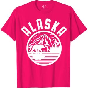 Alaska Nature Scene Bear Tee Alaska Vacation Shirts Discover the wild with our Alaska Nature Scene Bear Tee from VacationShirts.com. Crafted for nature lovers, this eco-friendly outdoor wear features a stunning bear graphic amidst Alaska's wilderness. Perfect for outdoor adventures, it's a must-have for those who cherish wildlife t-shirts and seek a memorable Alaska souvenir.