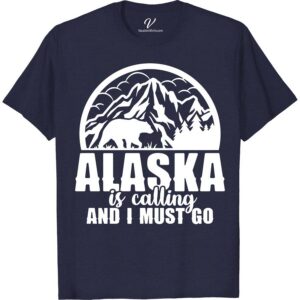 Alaska Calling Nature Bear Tee Alaska Vacation Shirts Discover the wild with our Alaska Calling Nature Bear Tee from VacationShirts.com. Perfect for bear lovers and outdoor adventurers, this eco-friendly tee features a stunning bear graphic, inspired by Alaska's majestic wildlife. Embrace nature-themed style and support wildlife conservation with this must-have Alaska souvenir shirt. Ideal for any nature enthusiast!