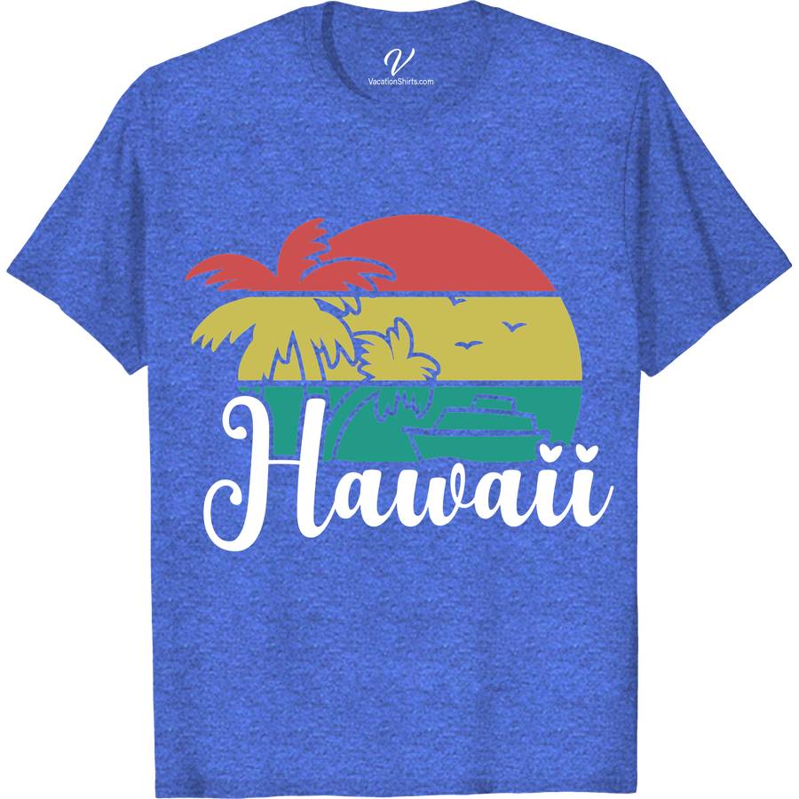 Hawaii Beach Palm Tree Vacation Shirt Hawaii Vacation Shirts Dive into paradise with our Hawaii Beach Palm Tree Vacation Shirt from VacationShirts.com. Embrace the Aloha spirit in this tropical aloha shirt, featuring vibrant palm tree designs. Perfect for island vacations, this Hawaiian beachwear merges comfort with style, making it your go-to tropical beach shirt for every paradise adventure.