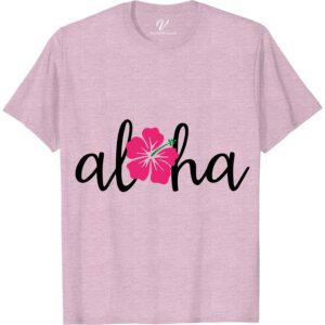 Aloha Hibiscus Flower Hawaii Tee Hawaii Vacation Shirts Embrace island vibes with our Aloha Hibiscus Flower Hawaii Tee! Crafted for the ultimate Hawaii vacation apparel, this tropical floral t-shirt features a stunning hibiscus pattern, embodying Hawaiian aloha spirit. Perfect as aloha beach tee or tropical island wear, it's a must-have in your Hawaiian print t-shirts collection.