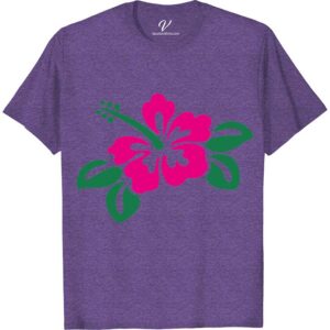 Hibiscus Hawaii Flower Tee Hawaii Vacation Shirts Embrace the Aloha spirit with our Hibiscus Hawaii Flower Tee from VacationShirts.com. This Hawaiian Floral T-Shirt, featuring a stunning Hibiscus print, embodies tropical elegance. Perfect for any beachwear occasion, our Aloha Hibiscus Apparel is your go-to for capturing the essence of a Hawaiian vacation. Dive into tropical Hibiscus clothing today!