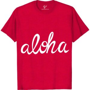 Aloha Hawaii Calligraphy Tee Hawaii Vacation Shirts Embrace the spirit of the islands with our Aloha Hawaii Calligraphy Tee. This Hawaiian Tee, featuring elegant calligraphy design, captures the essence of Aloha. Perfect for beach days or casual wear, this Aloha Beach Shirt blends Hawaiian calligraphy apparel with tropical flair. Get your Aloha Script Tee and live the Hawaiian style!