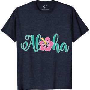 Aloha Hawaii Hibiscus Tee Hawaii Vacation Shirts Embrace the Aloha spirit with our Hawaii Hibiscus Tee! This Hawaiian Vacation Tee, adorned with a vibrant hibiscus print, captures the essence of tropical island apparel. Perfect as beachwear or everyday wear, it's a must-have for those who love Hawaiian floral tees and tropical flower t-shirts. Dive into paradise now!